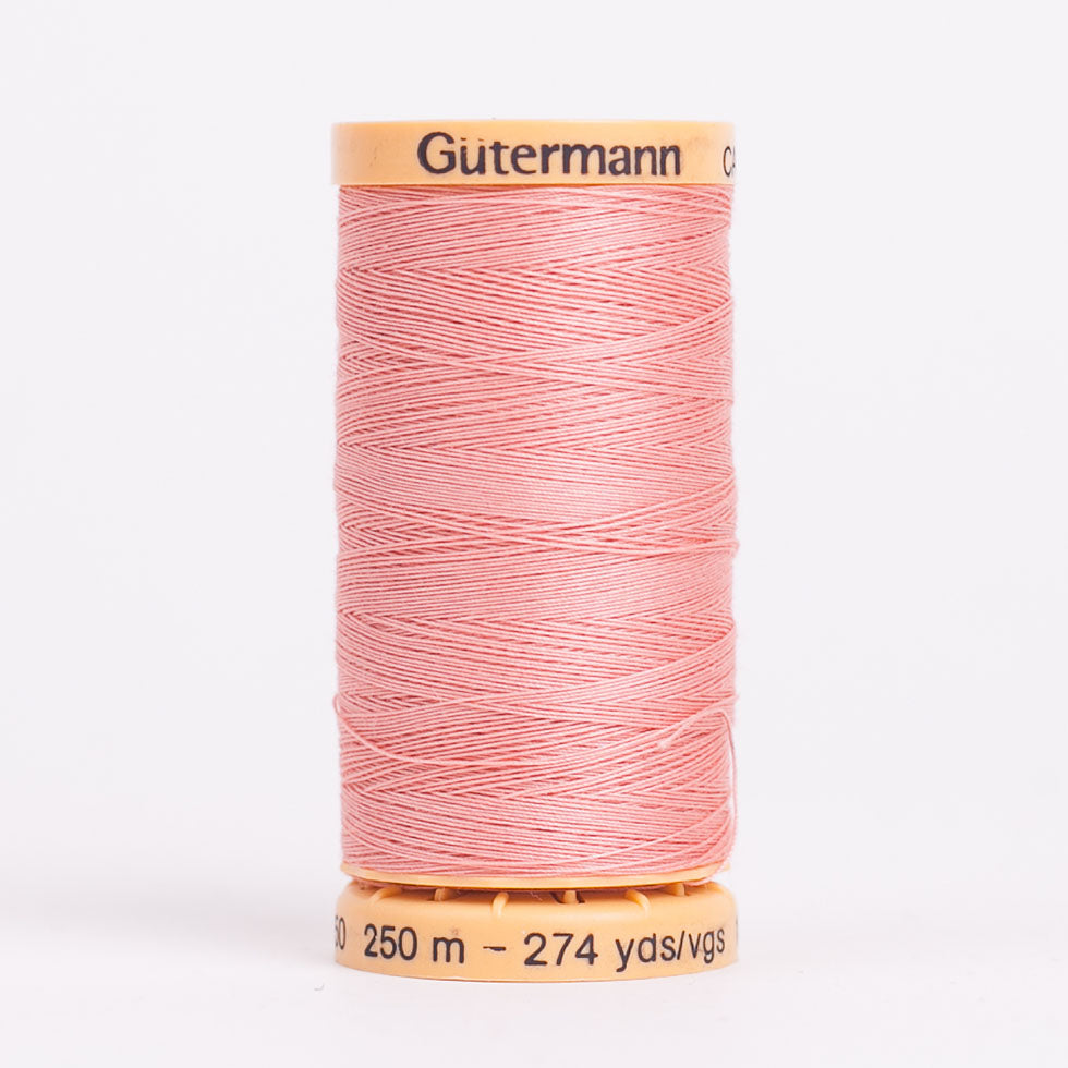 Gutermann Natural Cotton Thread 250m - 5500 Old Rose