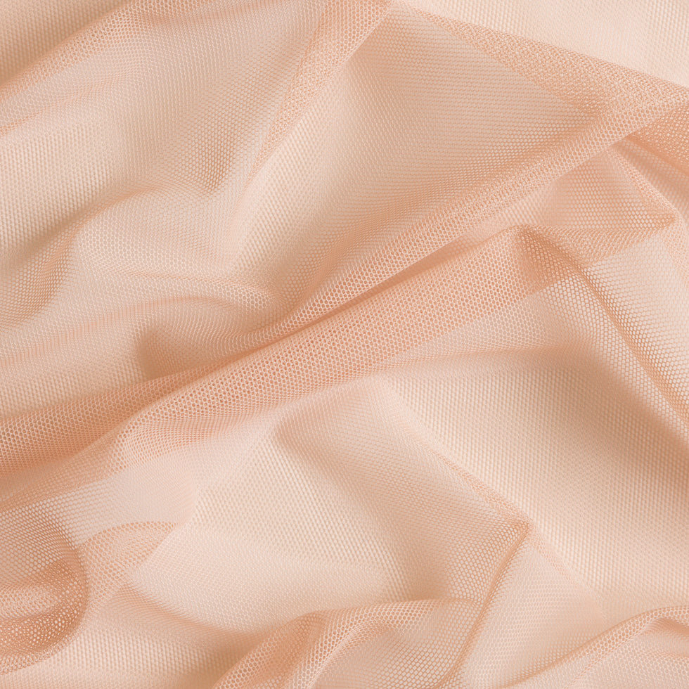 Wheat Stretch Nylon Mesh