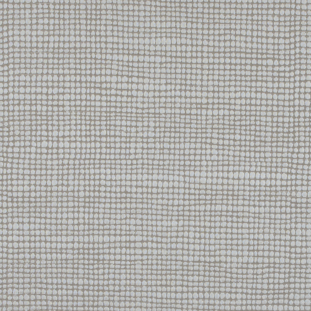 Champagne Geometric Cotton and Polyester Woven