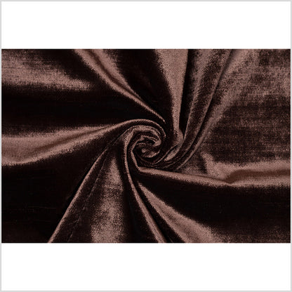 Turkish Chestnut Polyester Velvet - Full