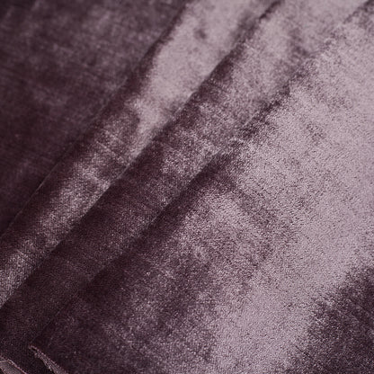 Lilac Polyester Velvet Folded