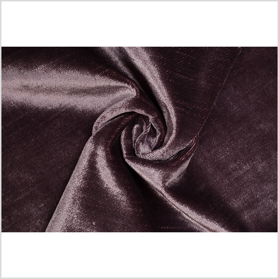 Lilac Polyester Velvet Full