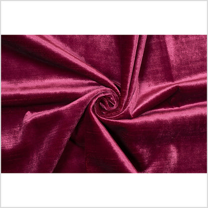 Magenta Polyester Velvet Full