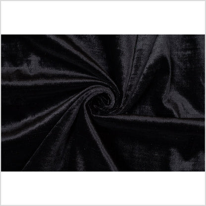 Turkish Ebony Polyester Velvet - Full