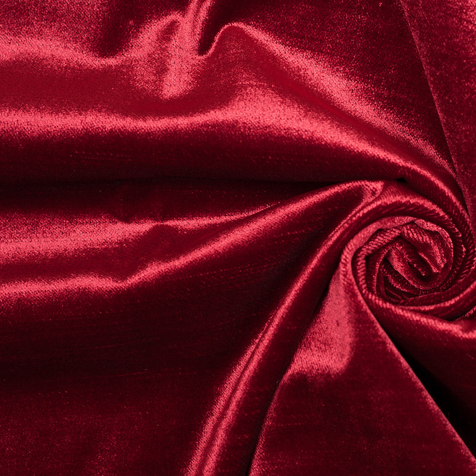 Cabernet Polyester Velvet
