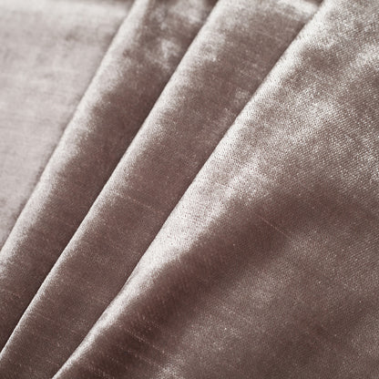 Turkish Dove Polyester Velvet - Folded