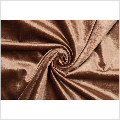 Copper Polyester Velvet Full