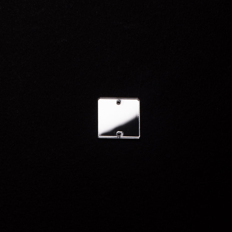 template--25130090922057__main-Silver Laminate 2-Hole Square Plastic Mirror - 40L/25.5mm