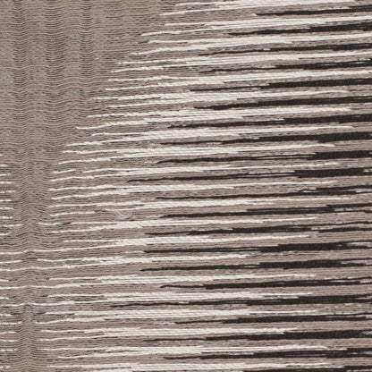 Indian Gray/Black Geometric Poly/Cotton Woven - Detail