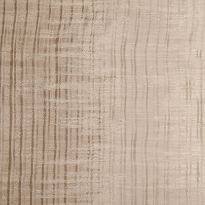 Indian Beige Geometric Striped Polyester-Cotton Brocade