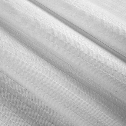 Ralph Lauren White on White Striped Linen Blend - Folded