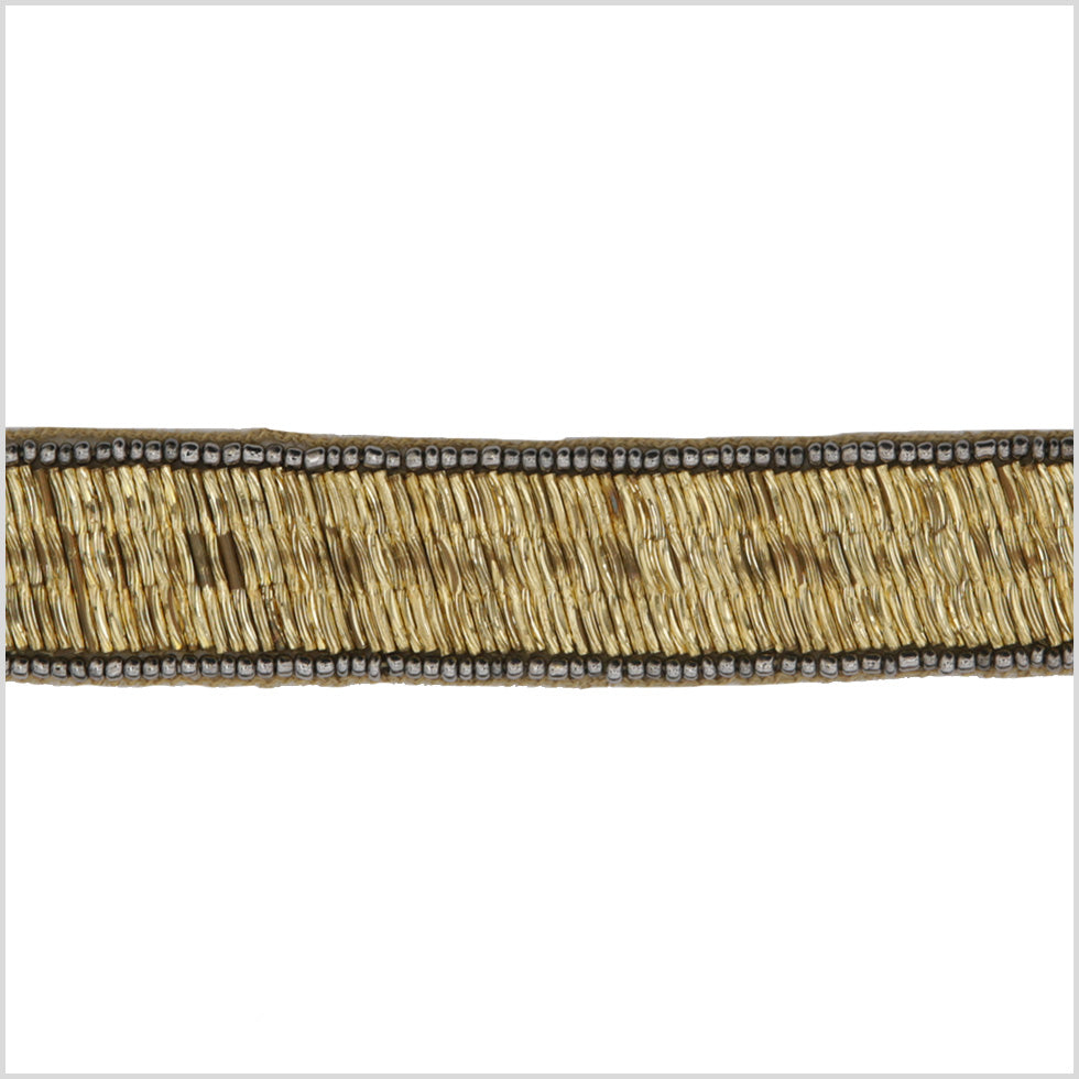 1 Gold/Copper Beaded Trim