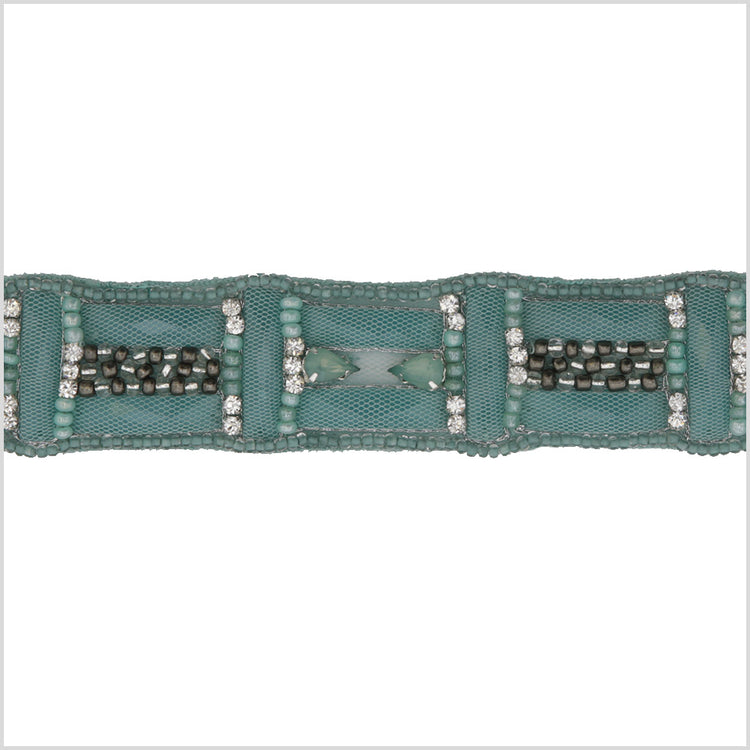 template--25130090922057__main-1.25 Turquoise Beaded Rhinestone Trim