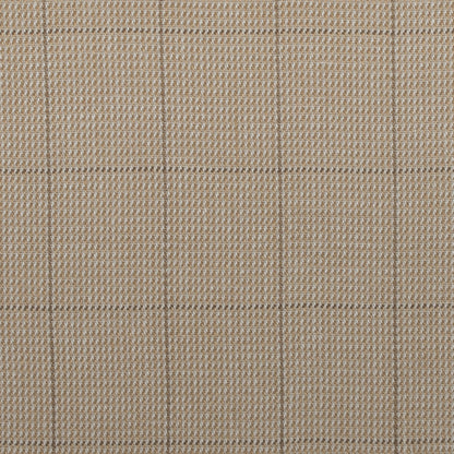 Ralph Lauren Bisque Window Pane Checkered Linen Blend