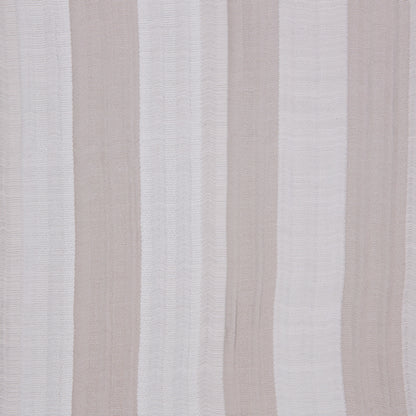 Indian Ivory/Beige Striped Poly/Cotton Brocade Detail