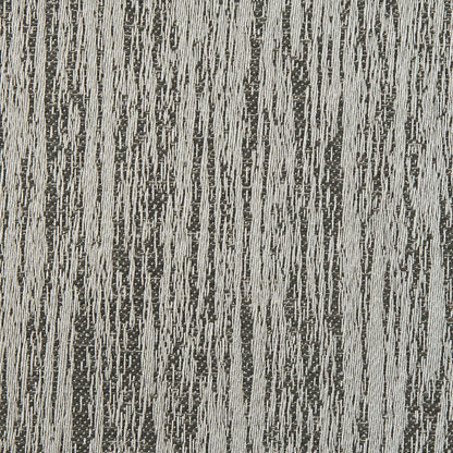 Gray Striated Woven Brocade Detail
