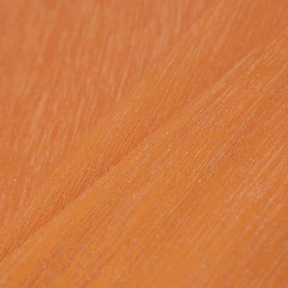 Pumpkin Striated Woven Brocade Folded