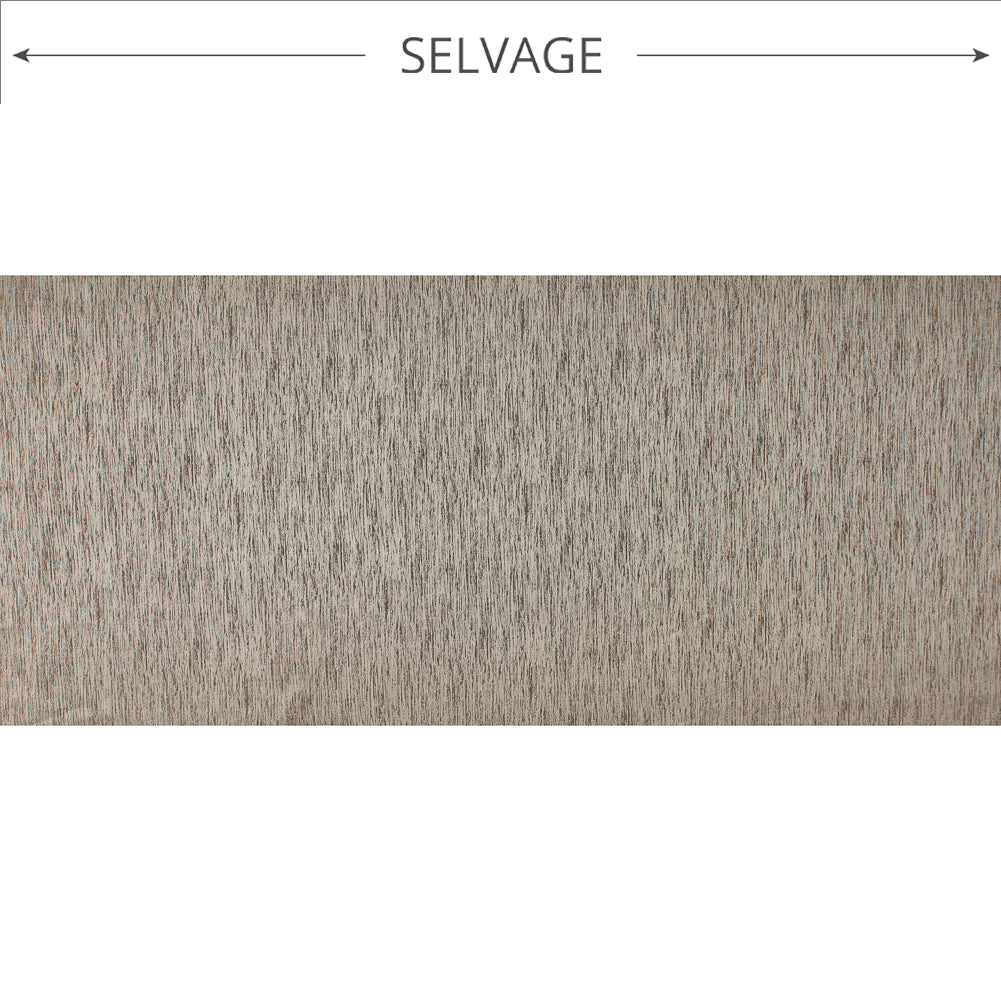 Antique Gold Striated Woven Brocade - Full