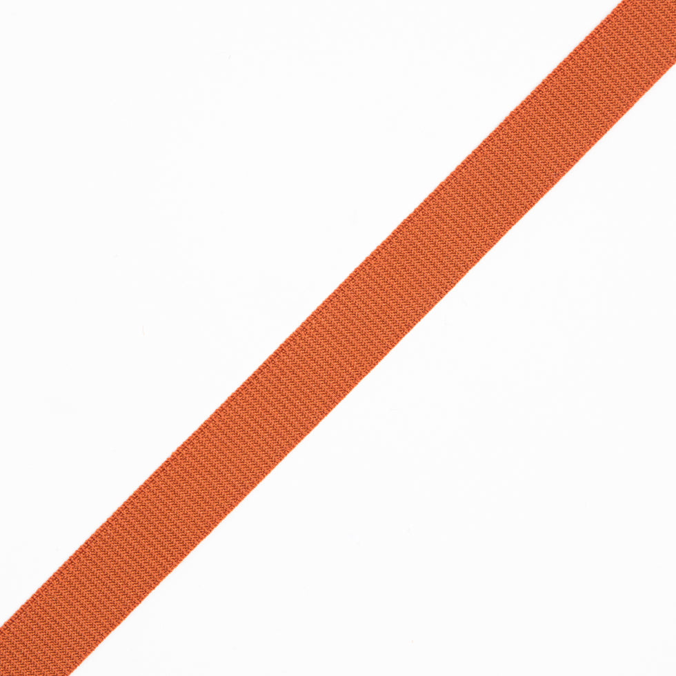 Orange Stretch Grosgrain - 0.625