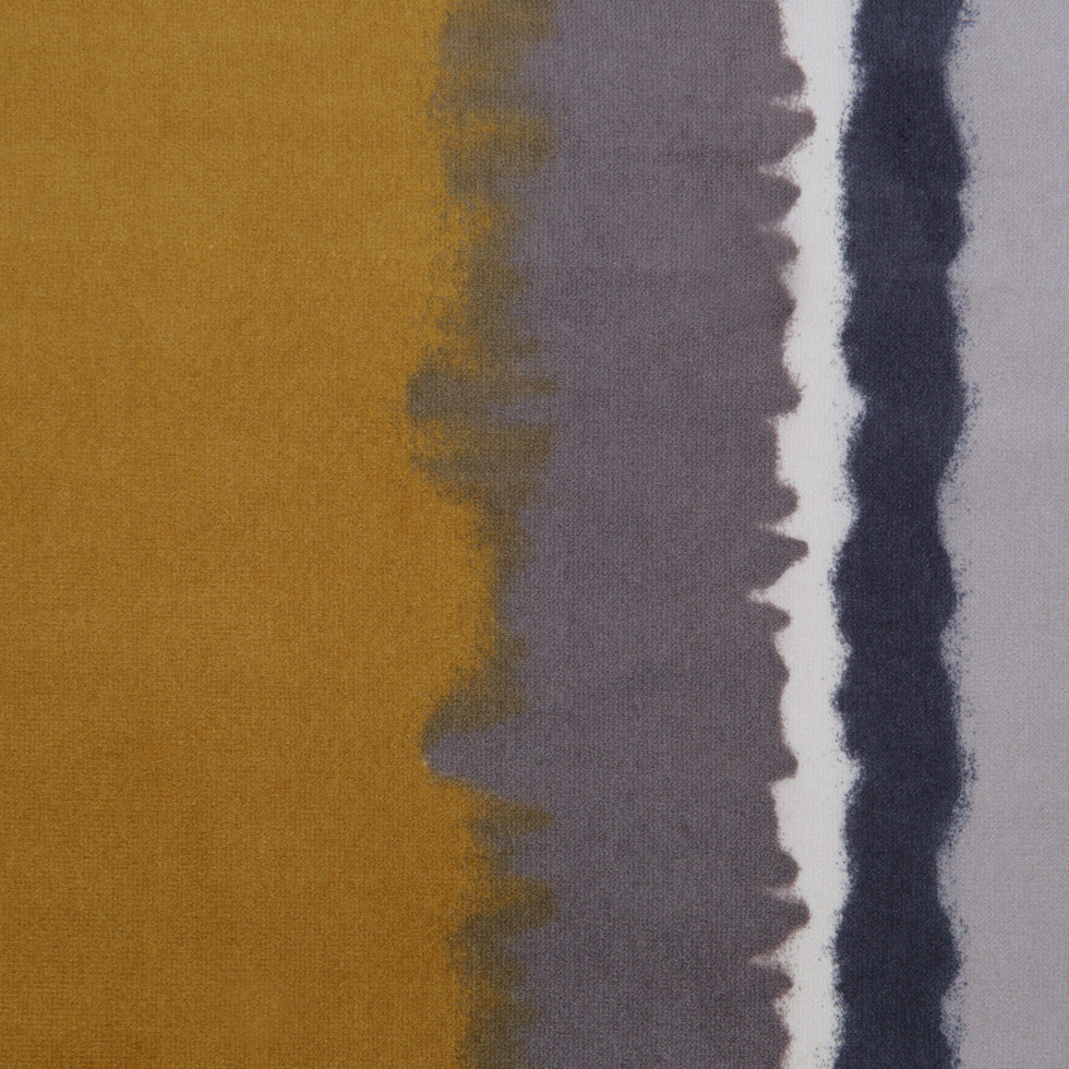 Sahara Abstract Stripes Cotton-Modal Velvet Print - Detail