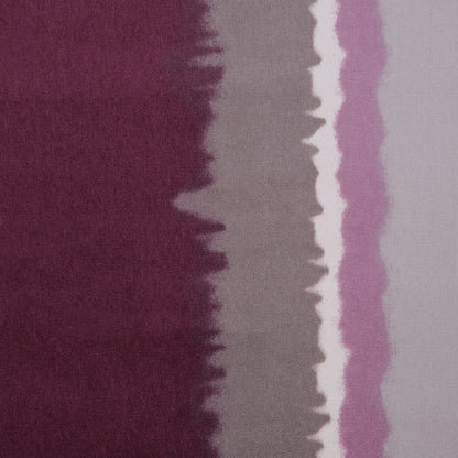 Orchid Abstract Stripes Cotton-Modal Velvet Print Detail