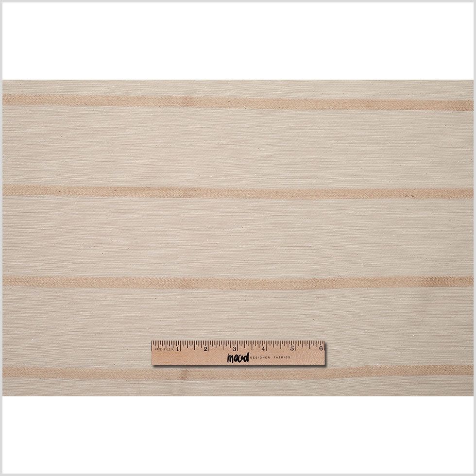 Spanish Sand Striped Poly Blended Woven - Full