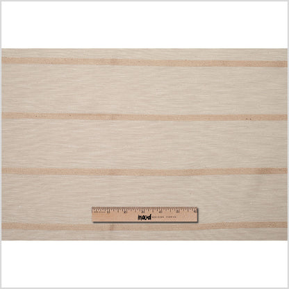 Spanish Sand Striped Poly Blended Woven - Full