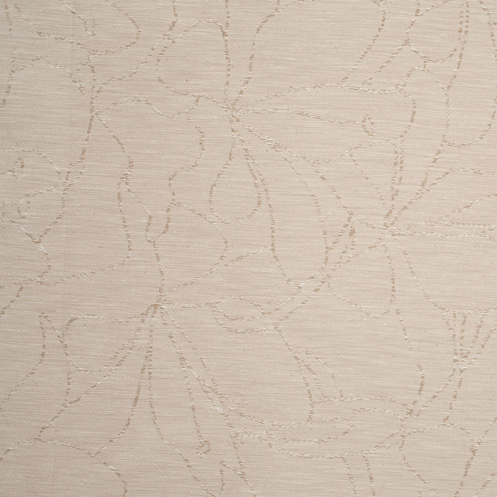 Spanish Sand Floral Poly Blended Woven