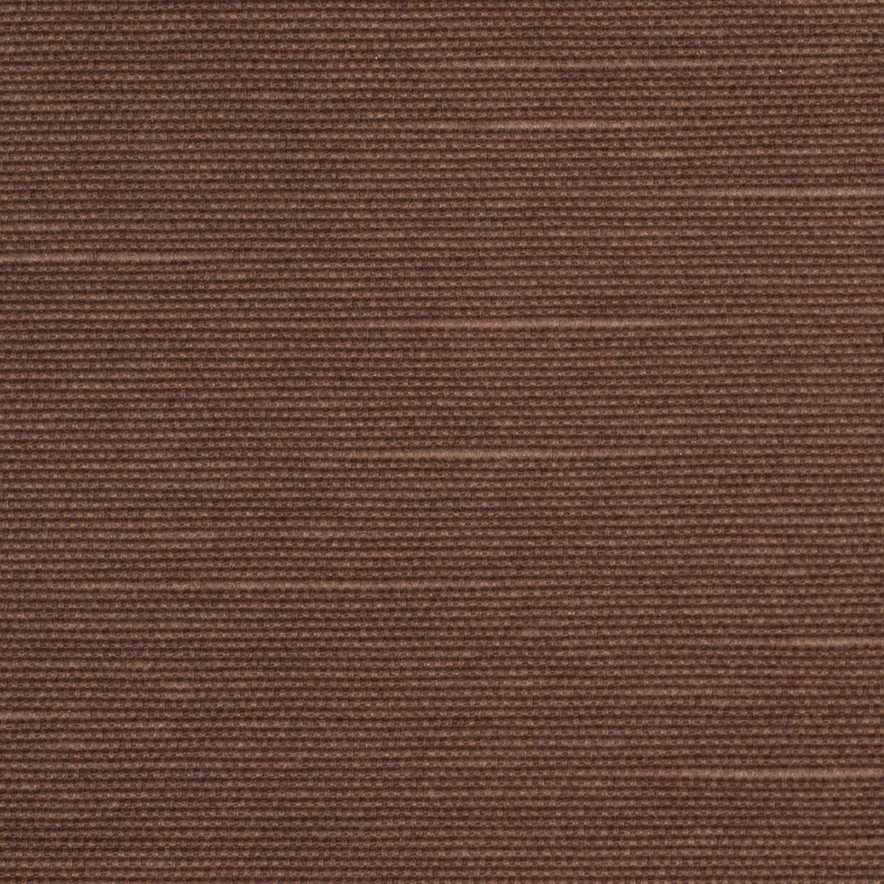 Spanish Blue/Brown Striped Poly-Cotton Woven - Detail