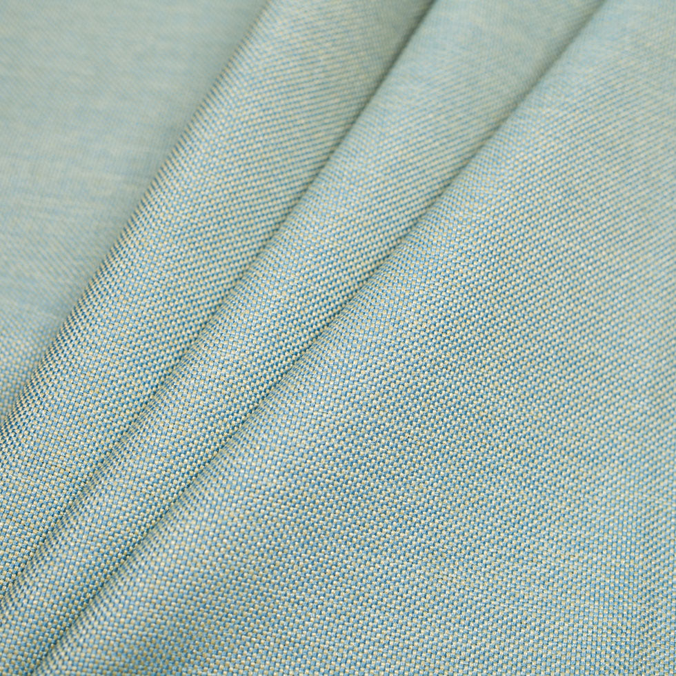 Turkish Bermuda Blue Spotted Polypropylene Woven - Folded