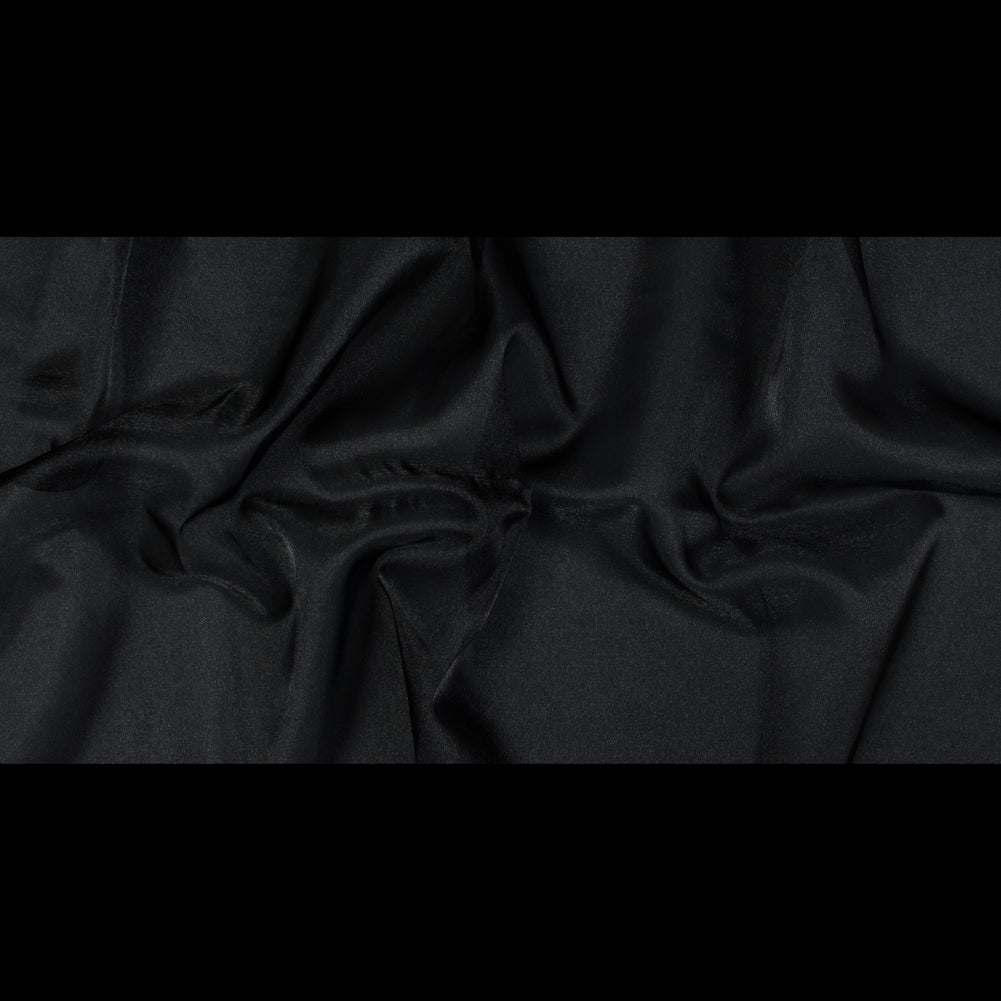 Sparkle Nylon Organza - Black Folded