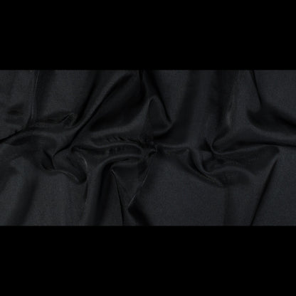 Sparkle Nylon Organza - Black Folded