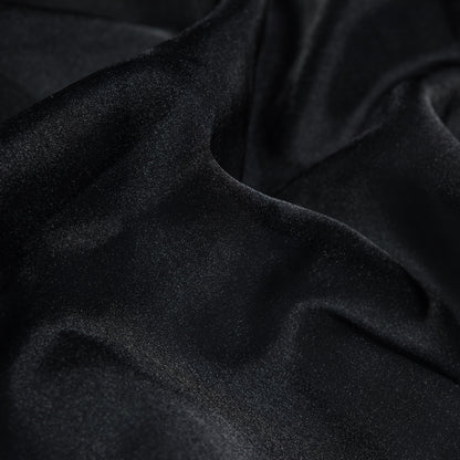 Sparkle Nylon Organza - Black Full