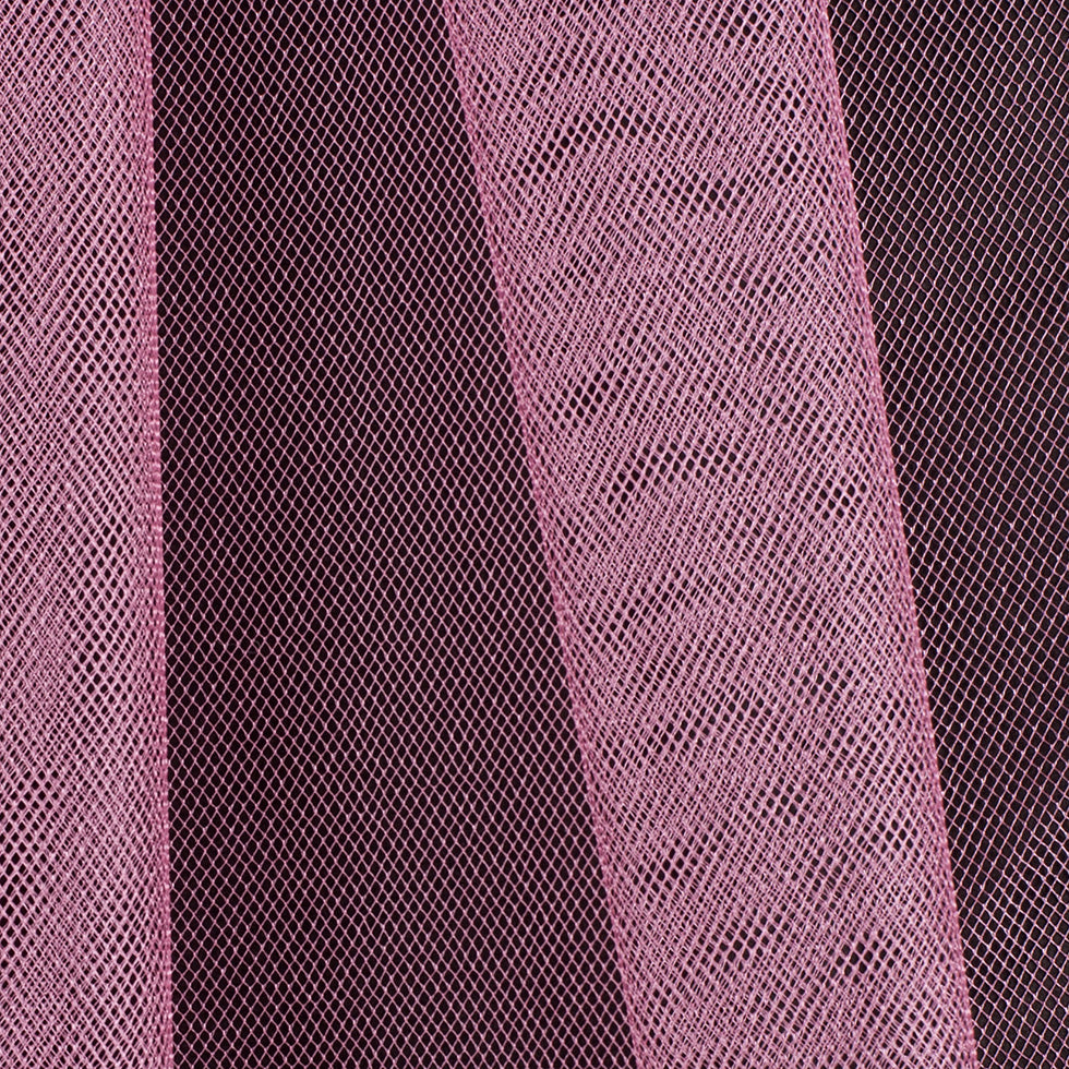 Diamond Net Nylon Tulle - Dusty Rose - Kaitlyn Collection Folded