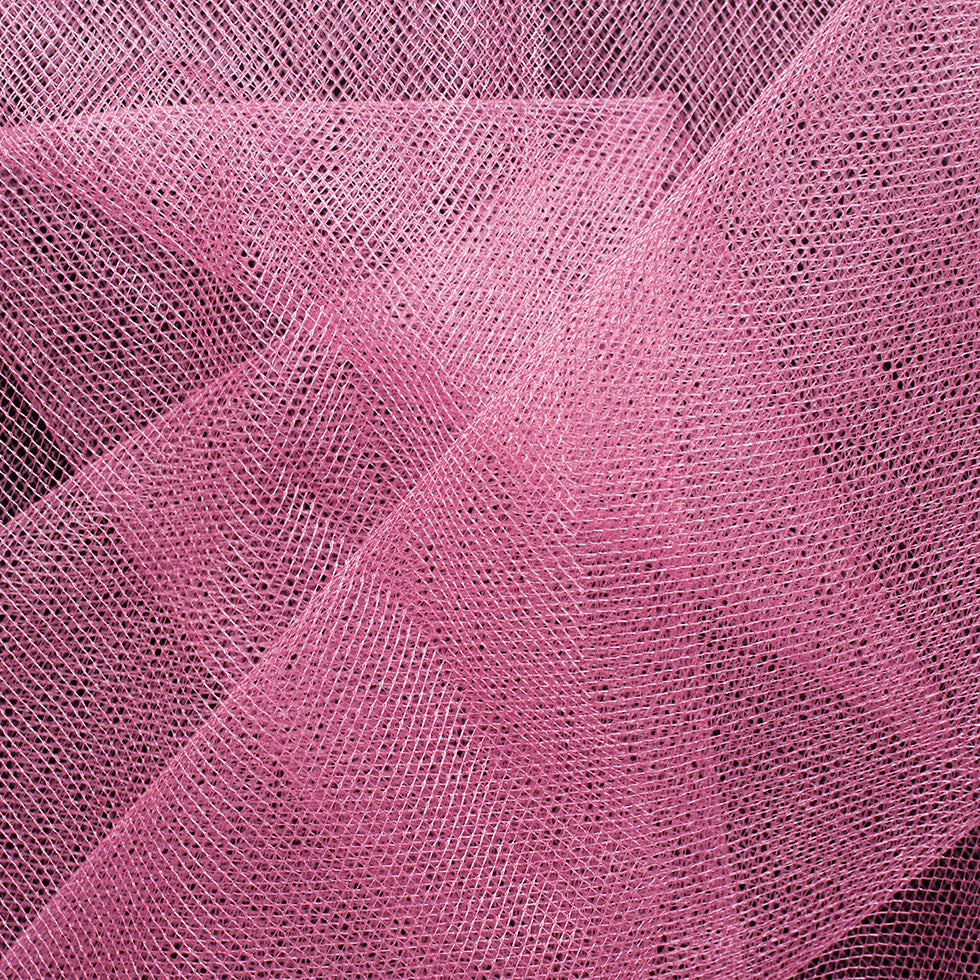 Diamond Net Nylon Tulle - Dusty Rose - Kaitlyn Collection