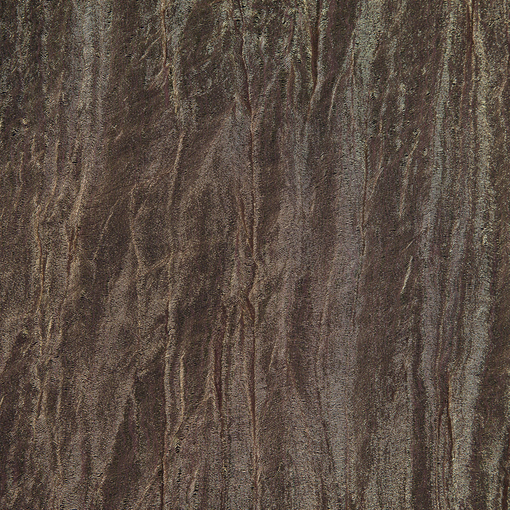 Bronze and Burgundy Crushed Nylon Organza - Full