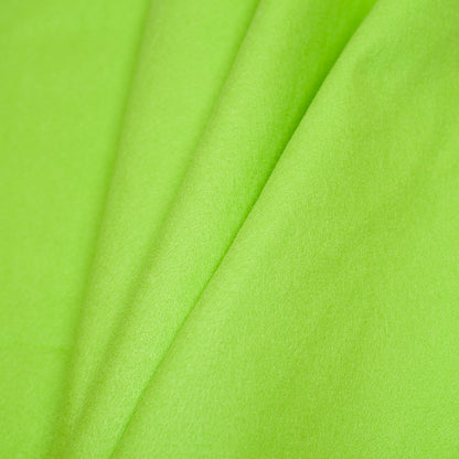 Neon Green Acrylic Felt - Detail