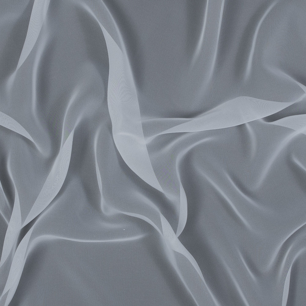 Polyester Chiffon - White - Regina Collection