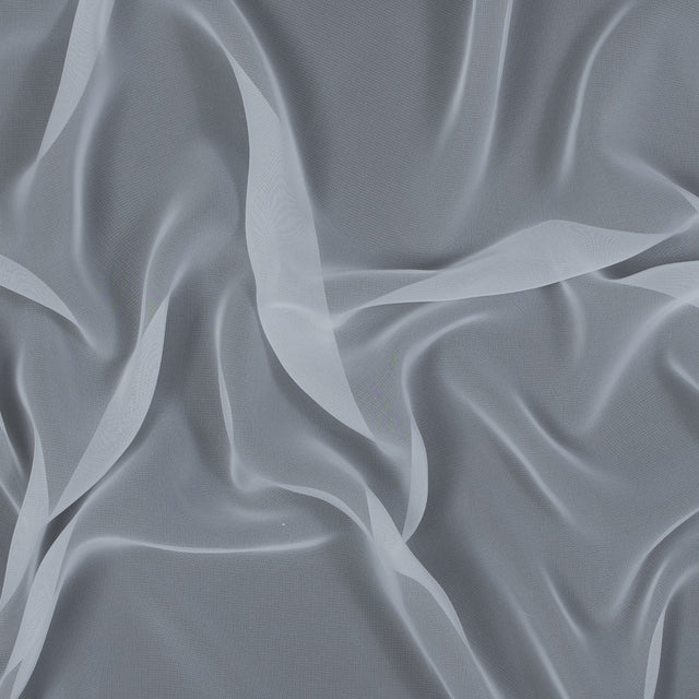 Polyester Chiffon - White - Regina Collection
