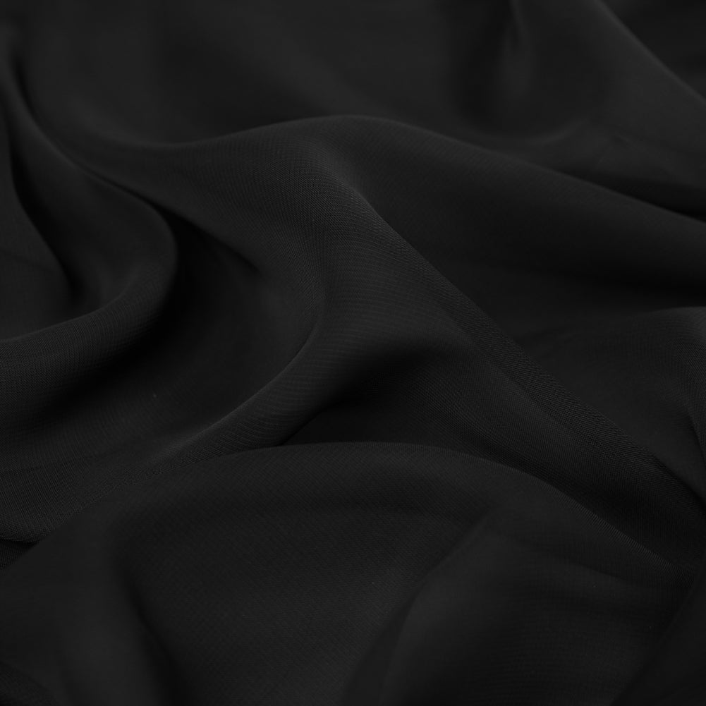 Polyester Chiffon - Black - Regina Collection Full