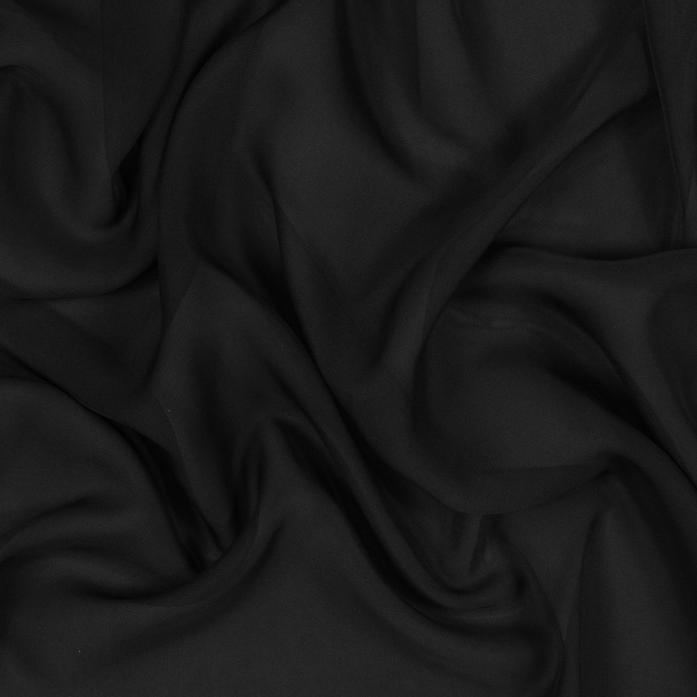 Polyester Chiffon - Black - Regina Collection