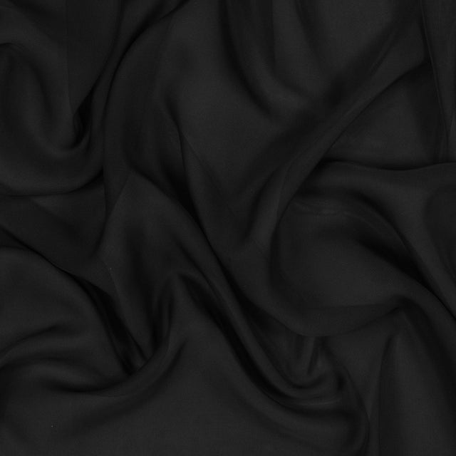 Polyester Chiffon - Black - Regina Collection