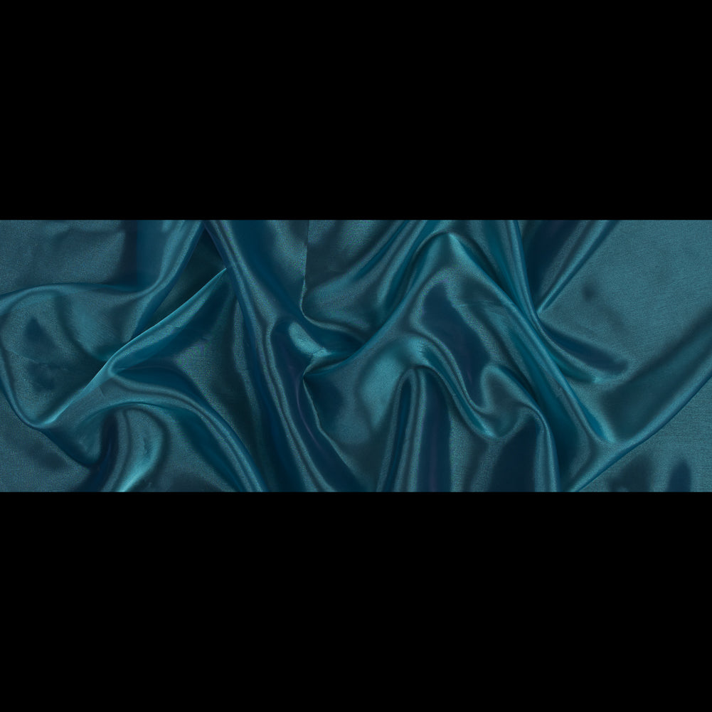 Iridescent Polyester Organza - Jade Folded