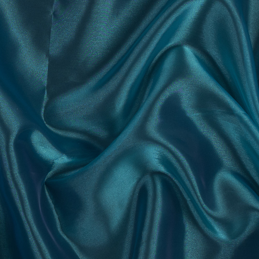 Iridescent Polyester Organza - Jade
