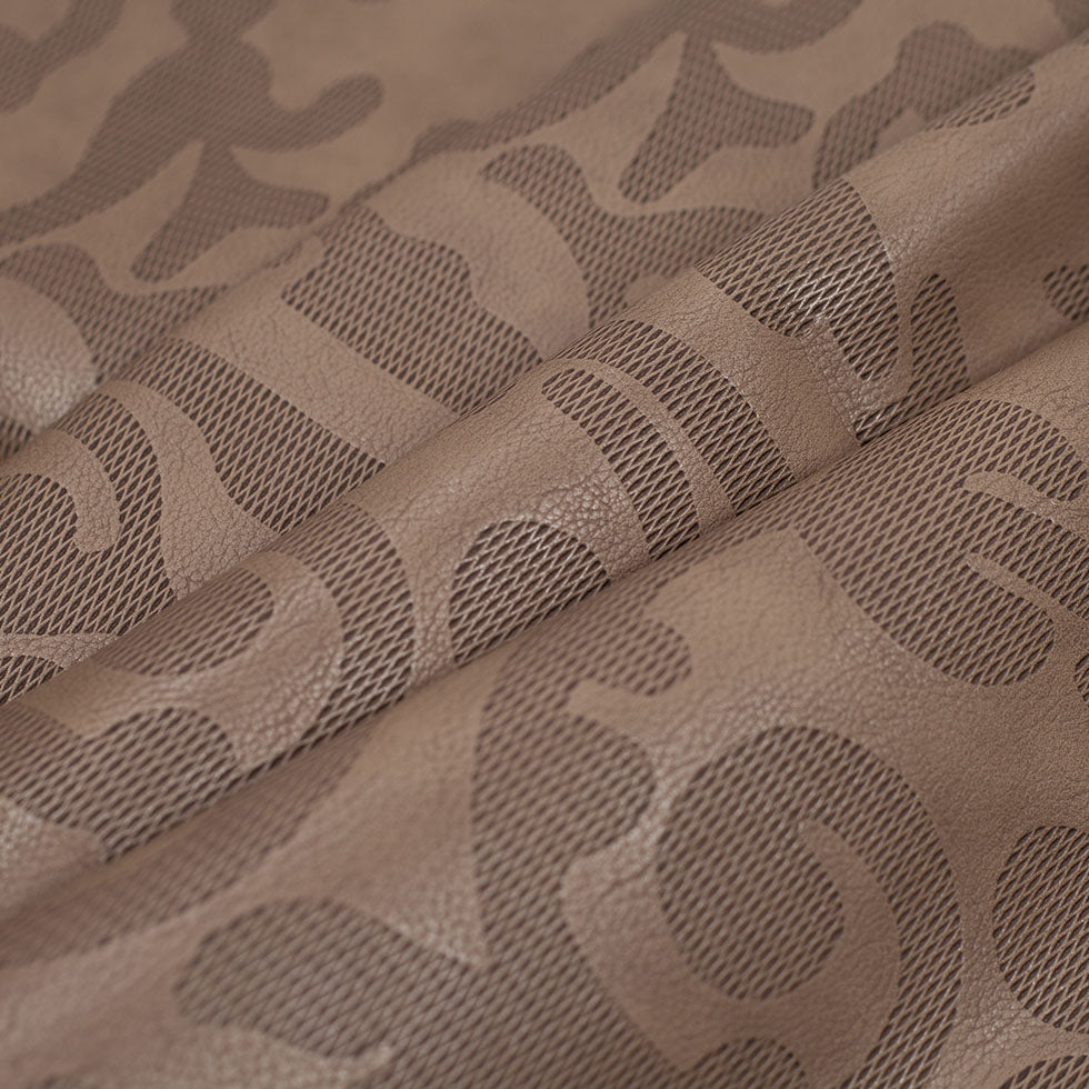 Turkish Dark Mocha Textured Vinyl - Folded