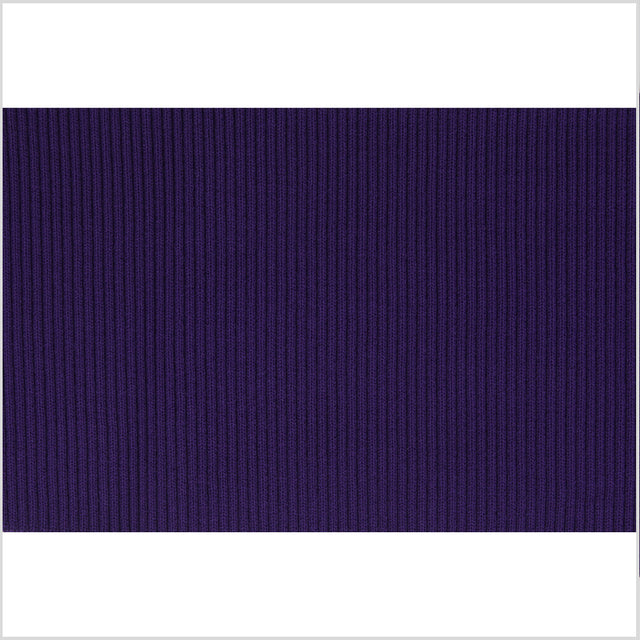 Purple Rib Knit Trim - 7" x 38"