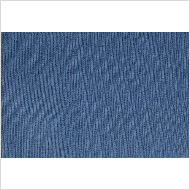 Columbia Blue Rib Knit - 7 X 38