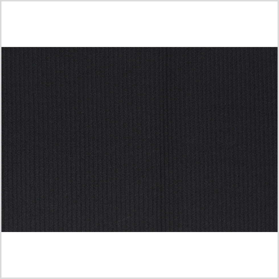H. Navy Rib Knit Trim - 7 x 38