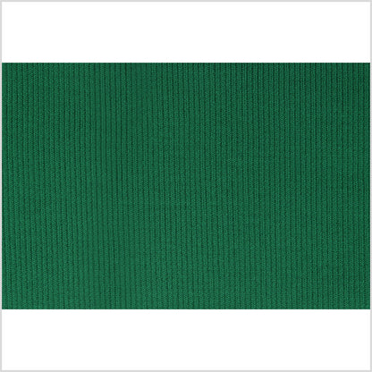 HB. Kelly Green Rib Knit Trim - 7" x 38"