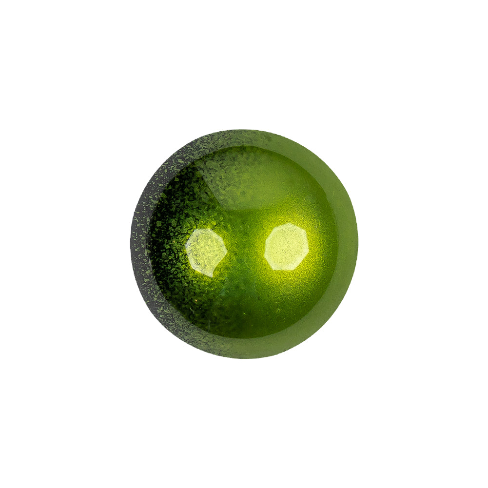 Metallic Green Button - 32L/20mm